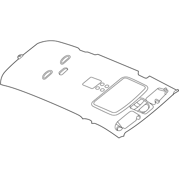 Mopar 1KZ251D1AA Headliner