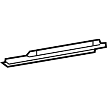 Mopar 68251544AH Rail-Door Glass