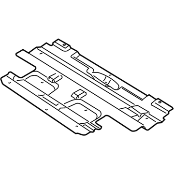 Mopar 68223711AB Seal-Radiator Lower