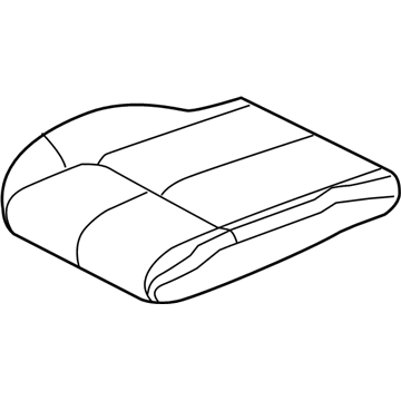 Mopar 5PJ09HL1AC Front Seat Cushion Cover