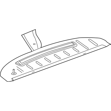 Mopar 5029611AC Panel-UNDERBODY Front