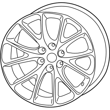 2015 Dodge Viper Spare Wheel - 1TZ83LSTAB