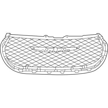 Chrysler Voyager Grille - 6WF26DX8AC