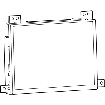 Mopar 5091143AE Display-Display W/O Bezel