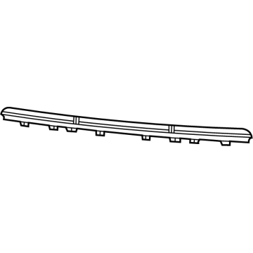 Mopar 6UH08DX8AC BRACKET-GRILLE OPENING PANEL