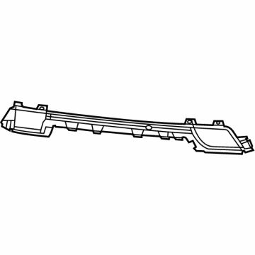 Mopar 6UH07DX8AC BRACKET-GRILLE OPENING PANEL