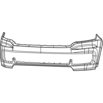 Jeep Wagoneer L Bumper - 68548978AA