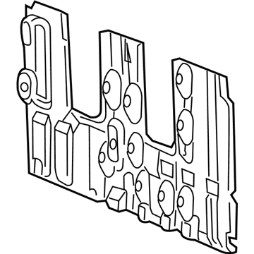 Mopar 68277035AB Panel-Cab Back