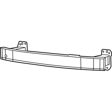 Mopar 68096072AB Beam-Front Bumper