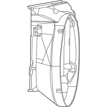 2020 Ram 4500 Fan Shroud - 68359839AB