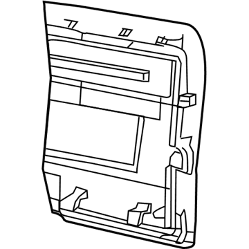 Mopar 68232847AA Panel-Rear Seat Back