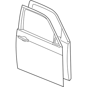 Mopar 5134171AD Door-Front