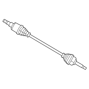 2007 Dodge Avenger Axle Shaft - 5085099AB