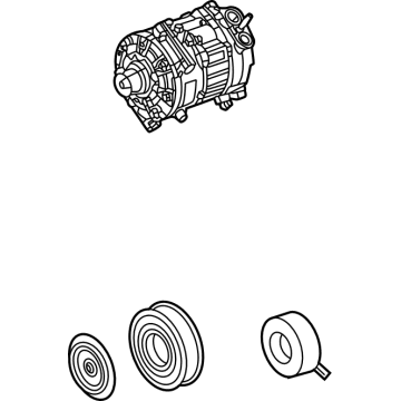 Jeep Wagoneer L A/C Compressor - 55371155AD