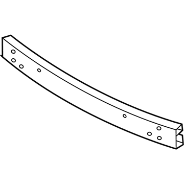 Mopar 4805725AA Beam-Rear Bumper