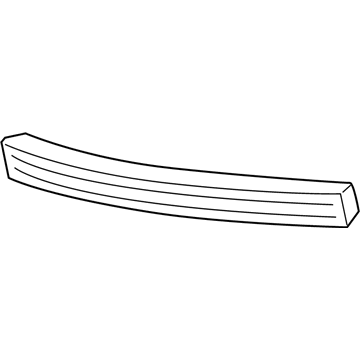 Mopar 4805276AB REINFMNT-Bumper