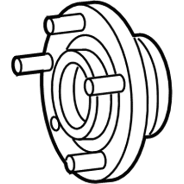 Mopar 68302651AA Brake Hub And Bearing