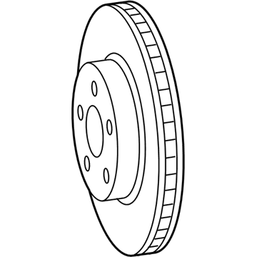 2022 Dodge Charger Brake Disc - 4755537AA