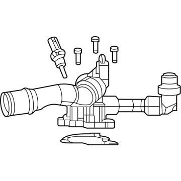 2024 Jeep Grand Cherokee Thermostat Housing - 5048757AA