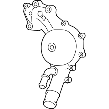 2022 Jeep Wrangler Water Pump - 4893942AC