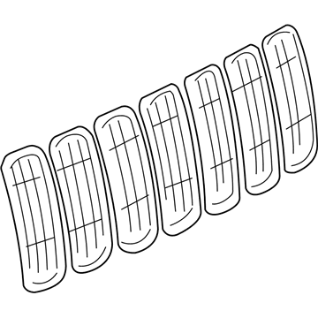 2003 Jeep Liberty Grille - 55156609AB