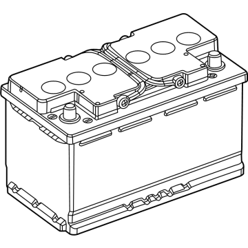 2021 Jeep Grand Cherokee L Car Batteries - BAAH7700AB