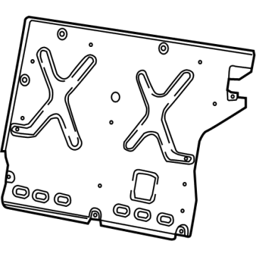 Mopar 68623697AA PANEL-REAR SEAT BACK