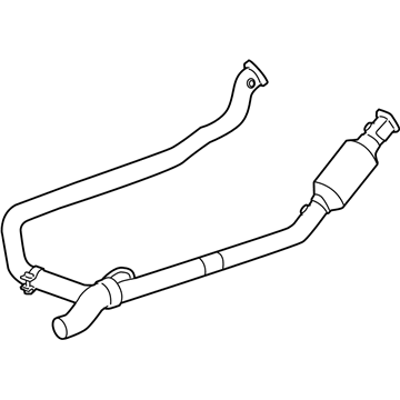 2007 Dodge Ram 1500 Catalytic Converter - 55366883AB