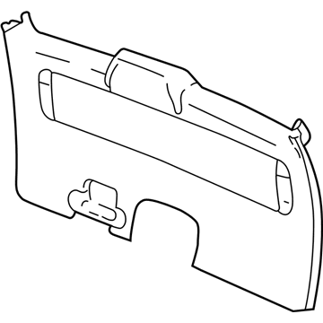 Mopar RS74ZP7AC Panel-LIFTGATE