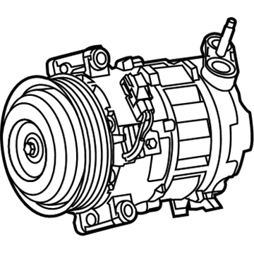 2022 Ram ProMaster 1500 A/C Compressor - 68149886AC