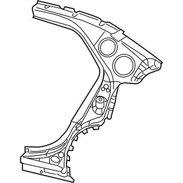 Mopar 68274335AG Body Side Aperture Rear