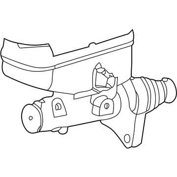 Chrysler Sebring Brake Master Cylinder - 5019401AA