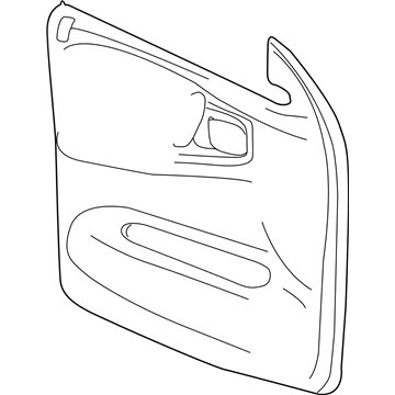 Mopar 5JC70XDVAA Panel-Front Door