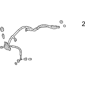 2023 Ram 1500 A/C Hose - 68277009AC