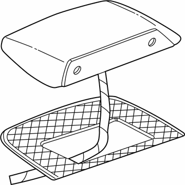 Mopar 4399678 Lens-High Mounted Stop Lamp