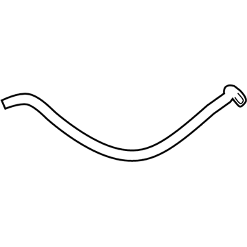 Jeep Wrangler Transmission Oil Cooler Hose - 5093943AA