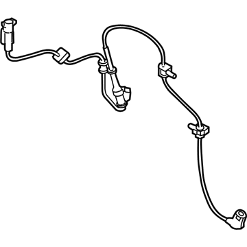 2017 Jeep Grand Cherokee Brake Line - 68323584AA