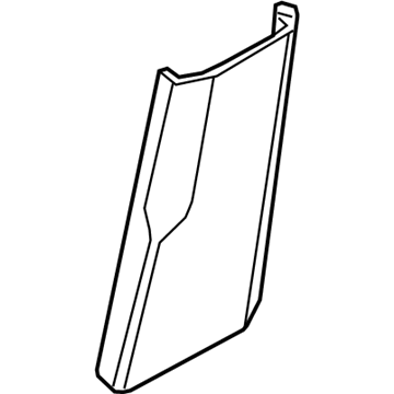 Mopar 5VW34LXHAA Molding-B Pillar