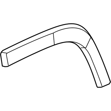 Mopar 5ZQ41TZZAB Molding-Wheel Flare