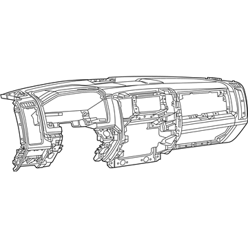 Mopar 6WN51TX7AA Base Panel