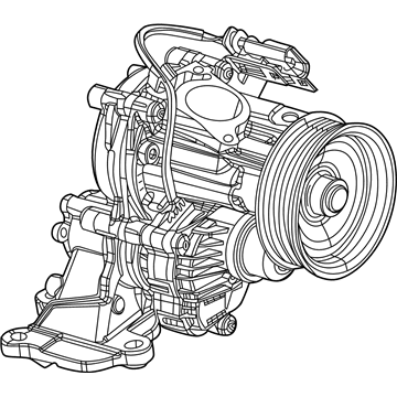 Mopar 4893618AG Pump-Water