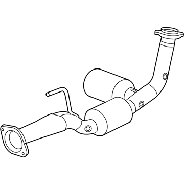 Jeep Commander Catalytic Converter - 52124165AA