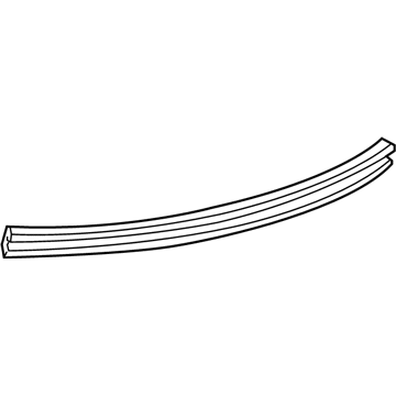 Mopar 4578827AL BEAM-REAR BUMPER