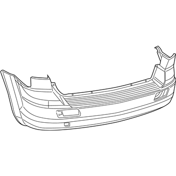 2020 Dodge Journey Bumper - 1SU15TZZAG