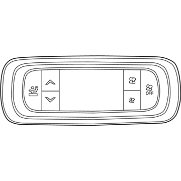 2023 Chrysler Pacifica A/C Switch - 6WL29PD2AA