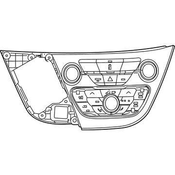 2023 Chrysler Pacifica A/C Switch - 7AS341X8AB