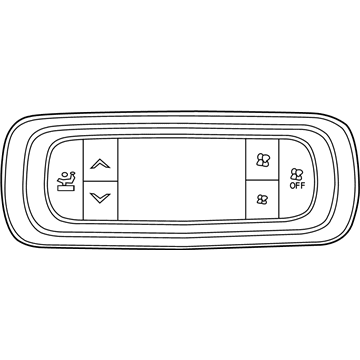 2023 Chrysler Voyager A/C Switch - 6WL30DX9AA