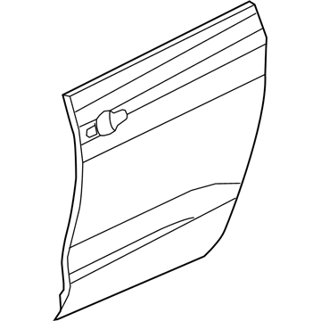 Mopar 68185688AC Sliding Door Outer Repair