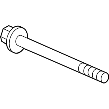 Mopar MF140236 Bolt-HEXAGON FLANGE Head