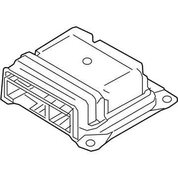 2021 Jeep Renegade Air Bag Control Module - 68531288AA